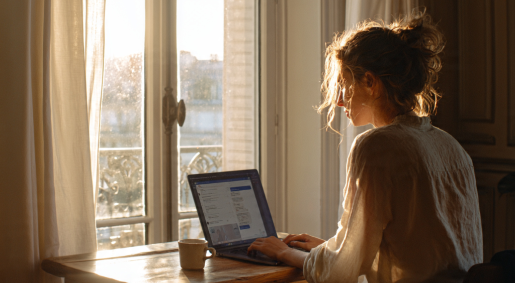 J'ai été payée pour chatter toute la journée depuis mon appart. Voilà ce que j'ai vécu 